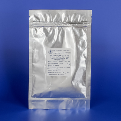 Сухая среда 199 с глутамином и солями Эрла, без бикарбоната Na, на 2 л